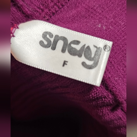 Snag Vibrant Ribbed Knit Tights Size F - Picture 3 of 3